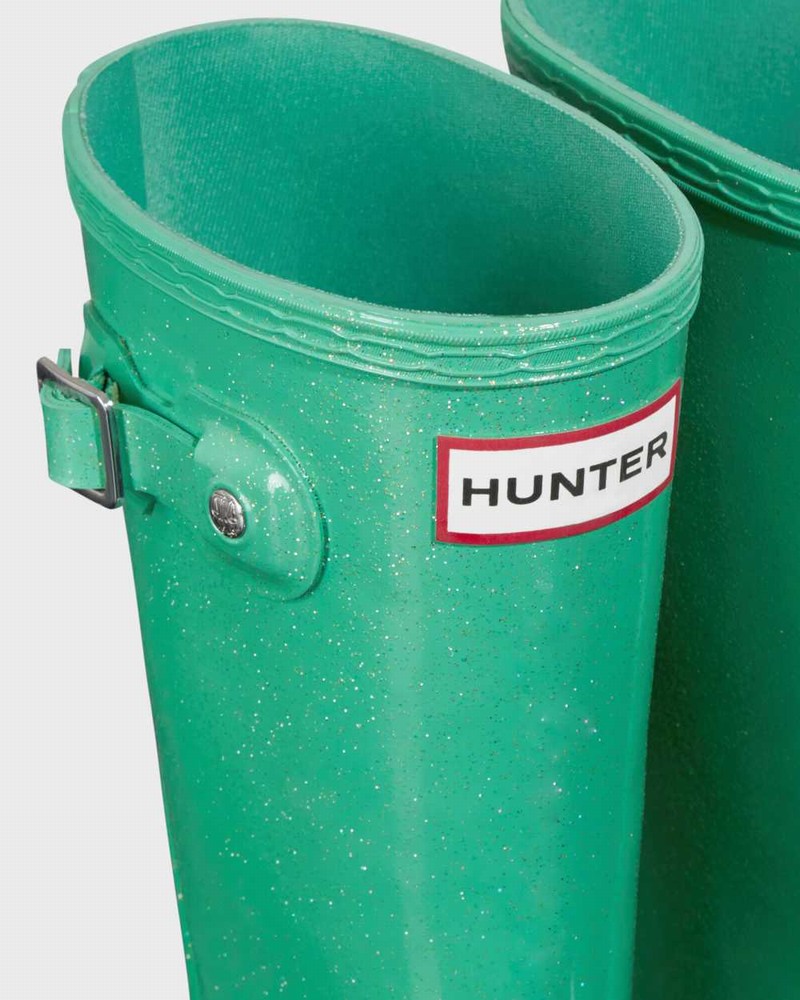 Galochas Hunter Original Big Starcloud Criança Verdes | 466723935