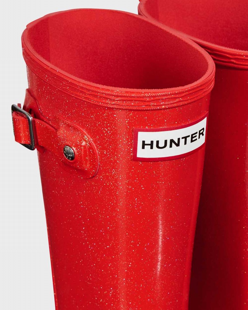 Galochas Hunter Original Big Starcloud Criança Vermelhas | 121687541