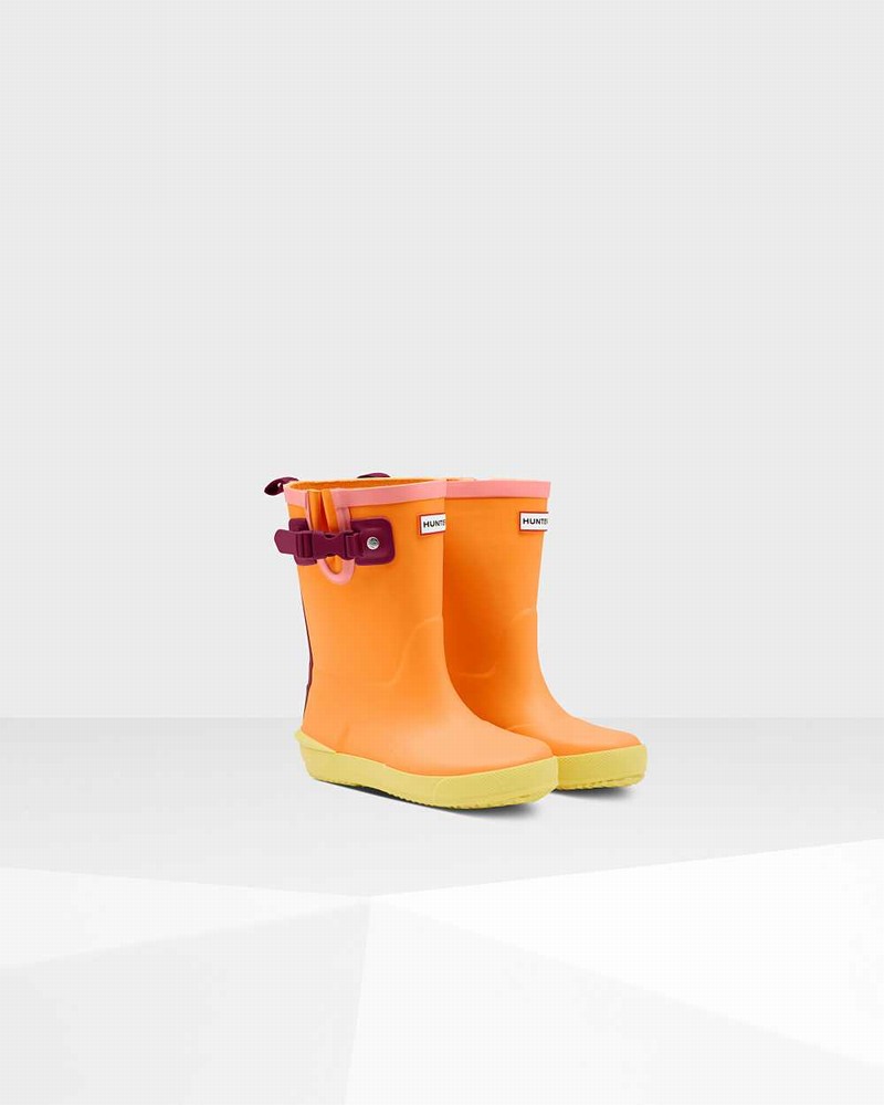 Galochas Hunter Original Davison Criança Laranja | 180936939
