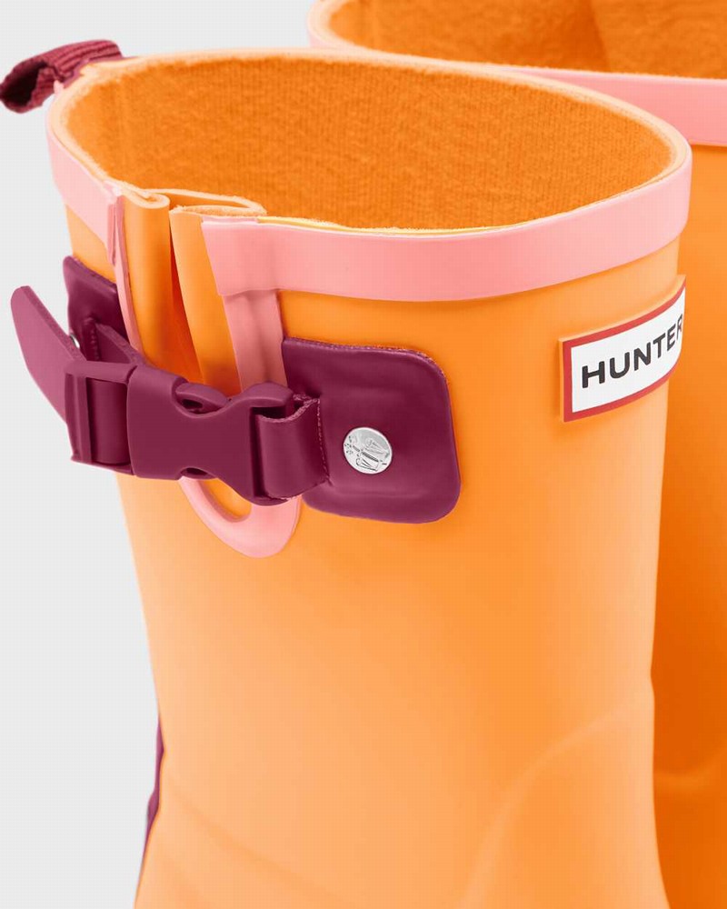 Galochas Hunter Original Davison Criança Laranja | 180936939