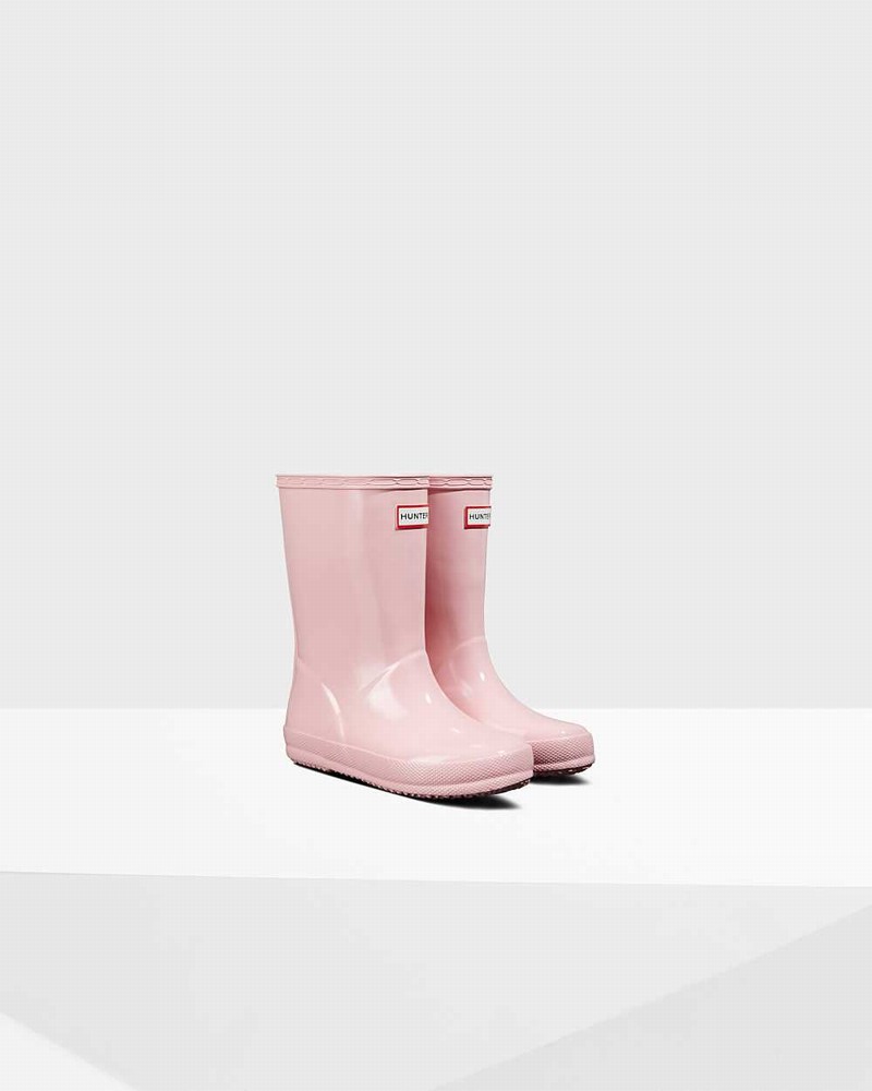 Galochas Hunter Original First Classic Criança Rosa | 809794596