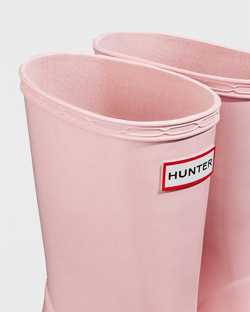 Galochas Hunter Original First Classic Criança Rosa | 809794596