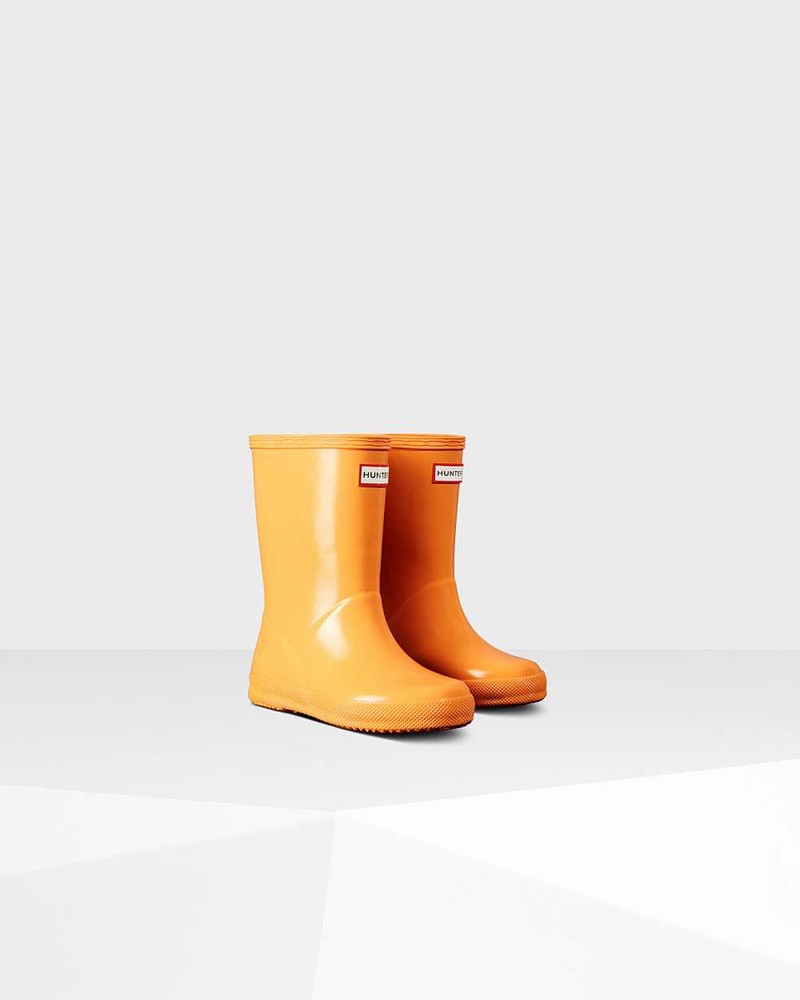 Galochas Hunter Original First Classic Criança Laranja | 82430038