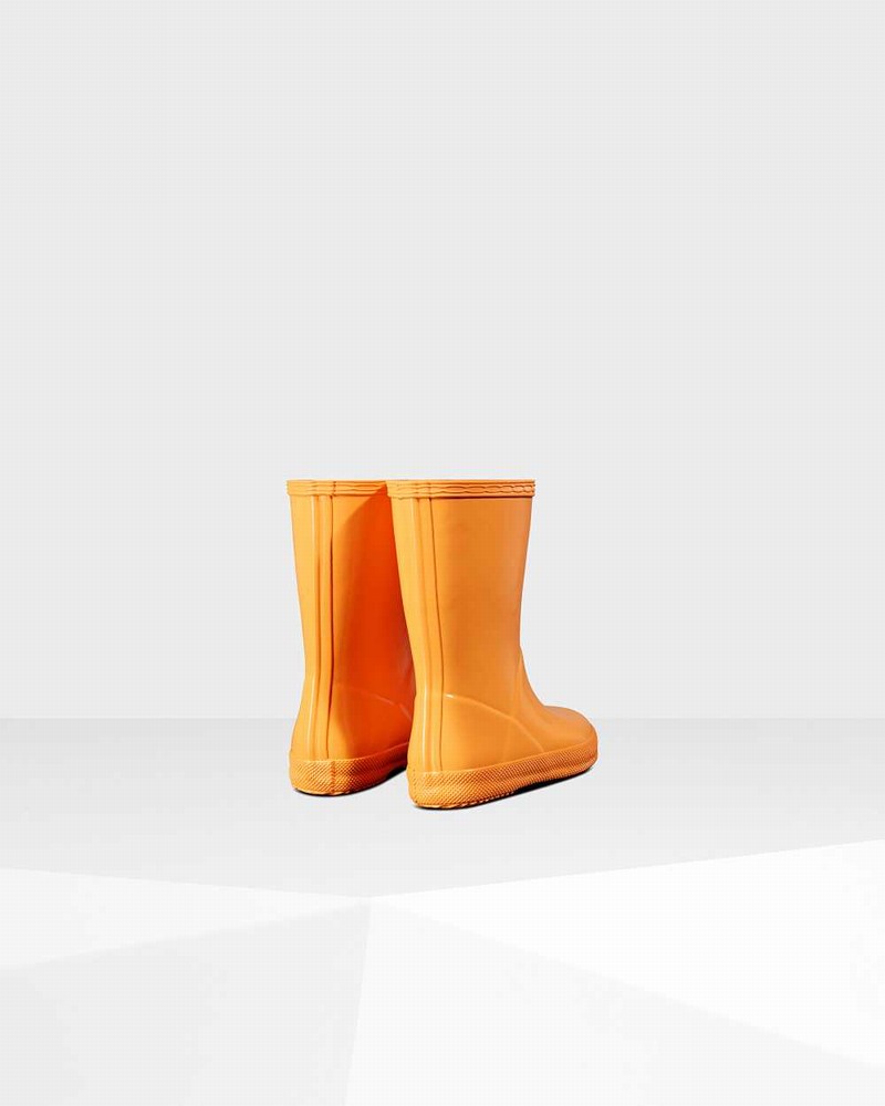 Galochas Hunter Original First Classic Criança Laranja | 82430038