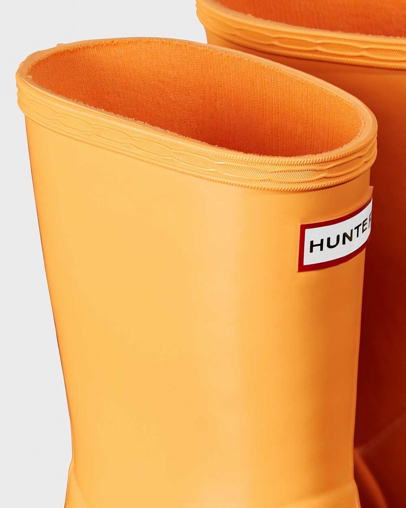 Galochas Hunter Original First Classic Criança Laranja | 82430038
