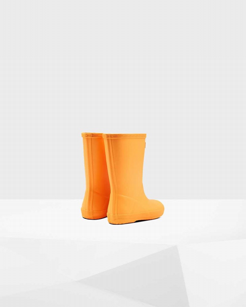 Galochas Hunter Original First Classic Criança Laranja | 303026351