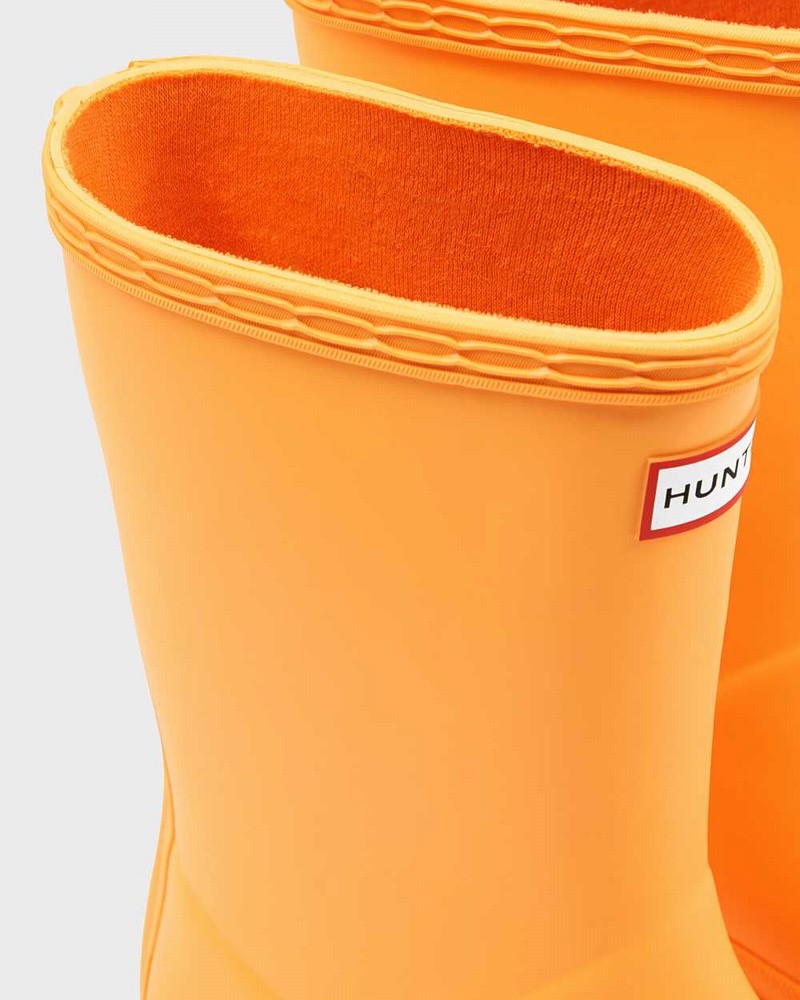 Galochas Hunter Original First Classic Criança Laranja | 303026351