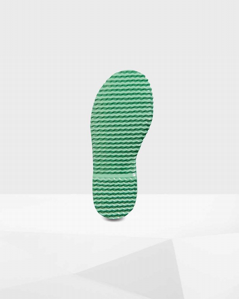Galochas Hunter Original First Classic Grab Handle Criança Verdes | 86308304