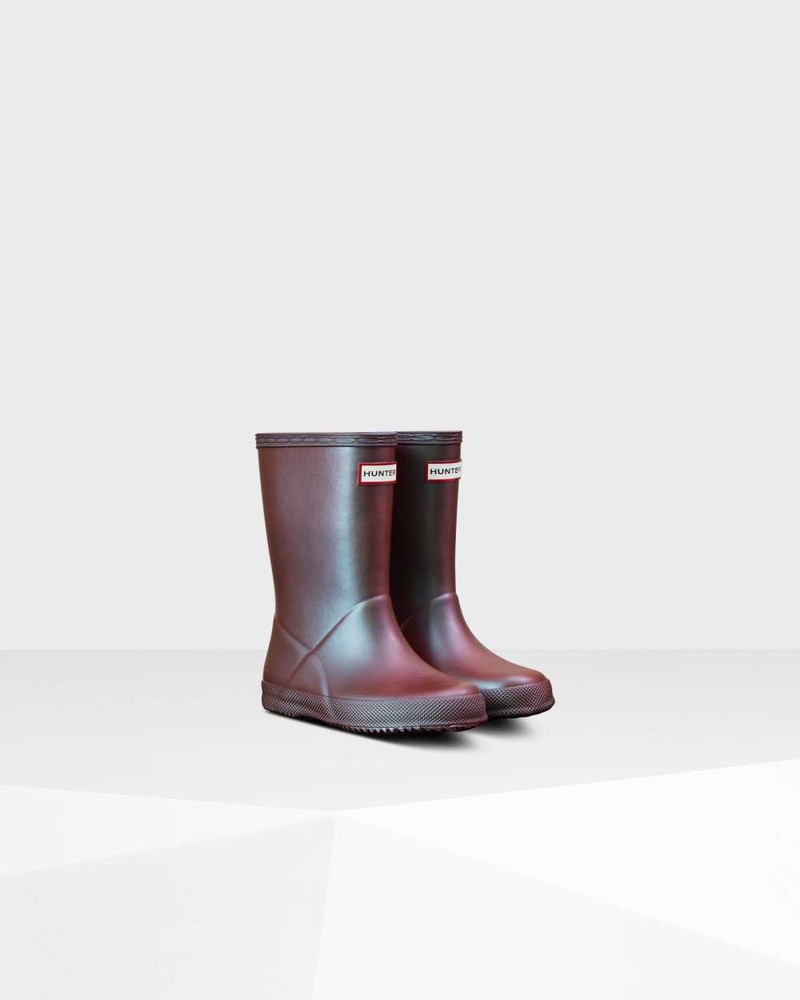 Galochas Hunter Original First Classic Nebula Criança Azuis | 711128888