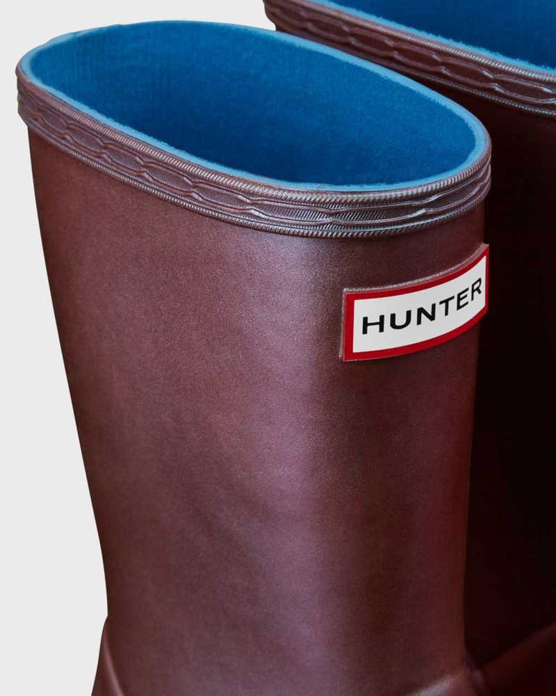 Galochas Hunter Original First Classic Nebula Criança Azuis | 711128888
