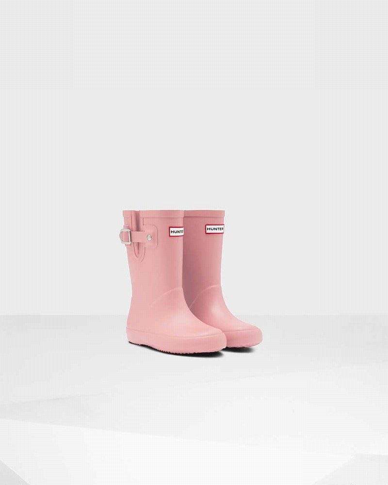 Galochas Hunter Original First Flat Sole Criança Rosa | 37520745