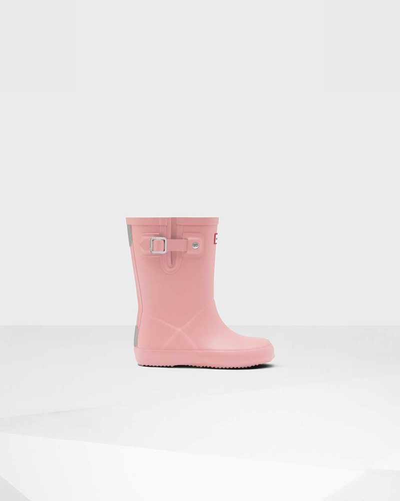 Galochas Hunter Original First Flat Sole Criança Rosa | 37520745