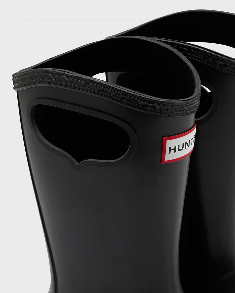 Galochas Hunter Original Grab Handle Criança Pretas | 318794255