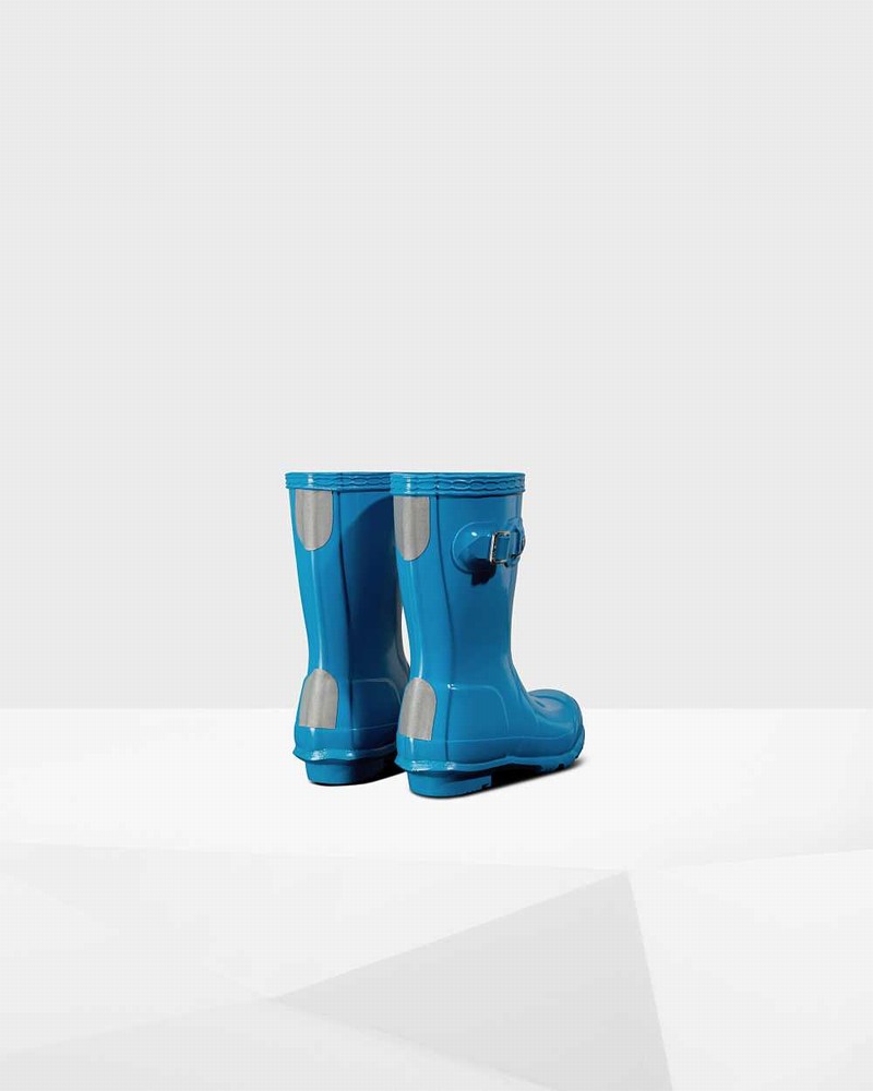 Galochas Hunter Original Little Criança Azuis | 919455992