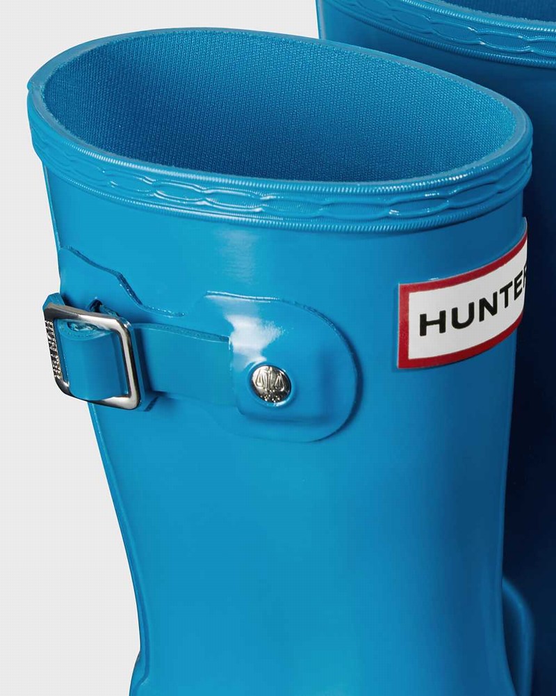Galochas Hunter Original Little Criança Azuis | 919455992