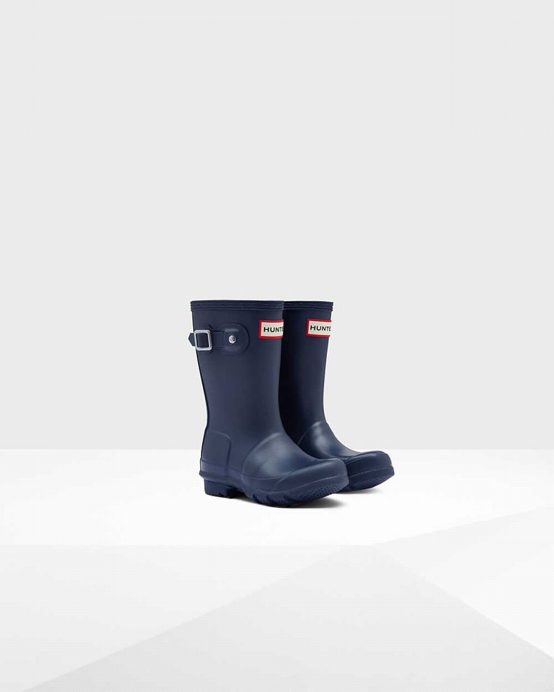 Galochas Hunter Original Little Criança Azul Marinho | 29630757
