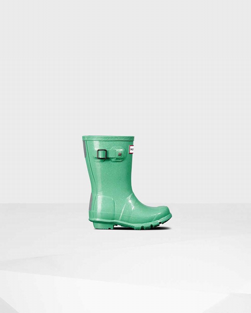 Galochas Hunter Original Little Starcloud Criança Verdes | 969722184