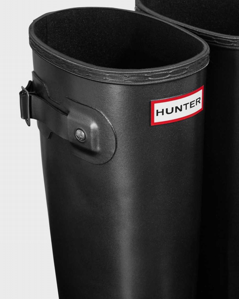 Galochas Hunter Original Pearlized Tall Feminino Pretas | 9804390
