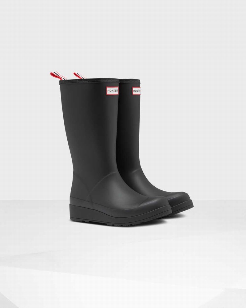 Galochas Hunter Original Play Insulated Tall Feminino Pretas | 53781576
