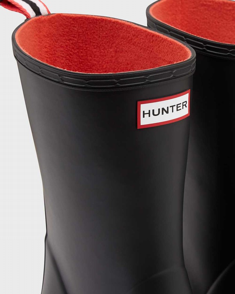 Galochas Hunter Original Play Insulated Mid-Height Masculino Pretas | 668472448