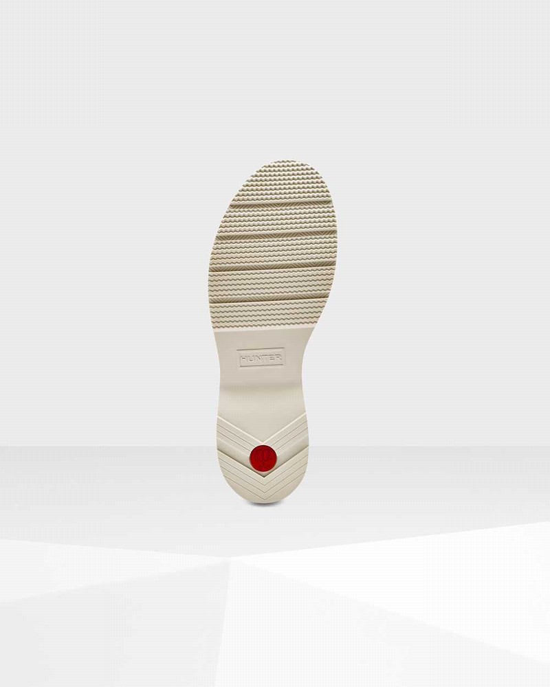 Galochas Hunter Original Play Mid-Height Exploded Logo Masculino Branco | 394426221