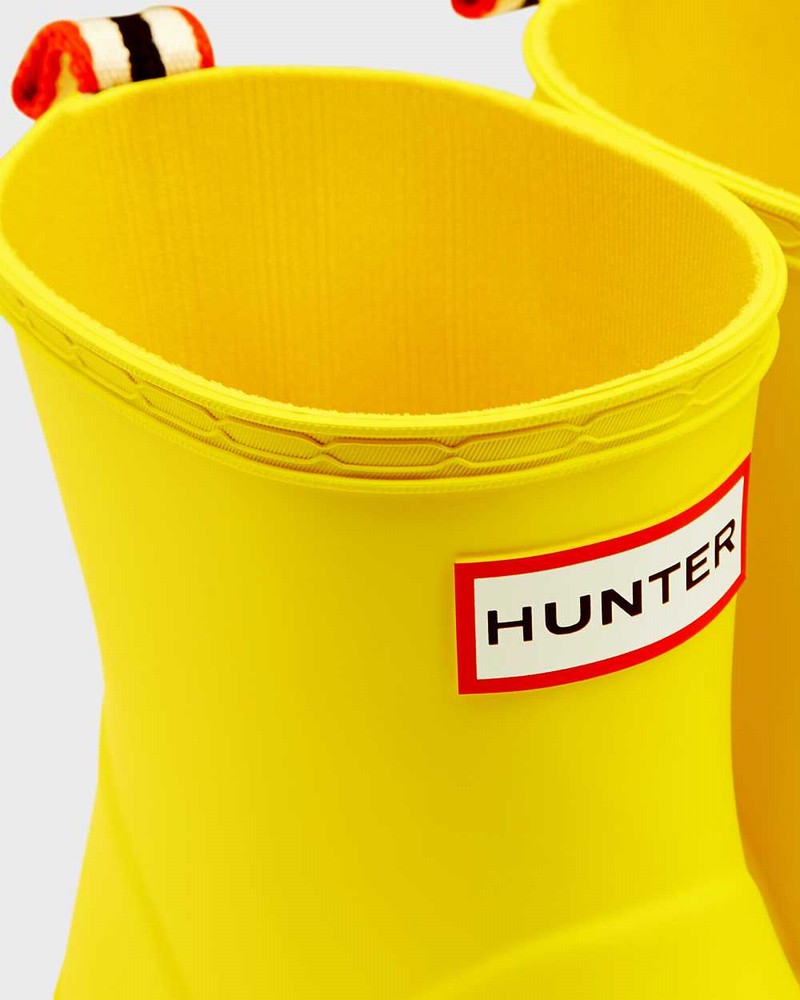 Galochas Hunter Original Play Short Mid-Calf Feminino Amarelas | 233041452