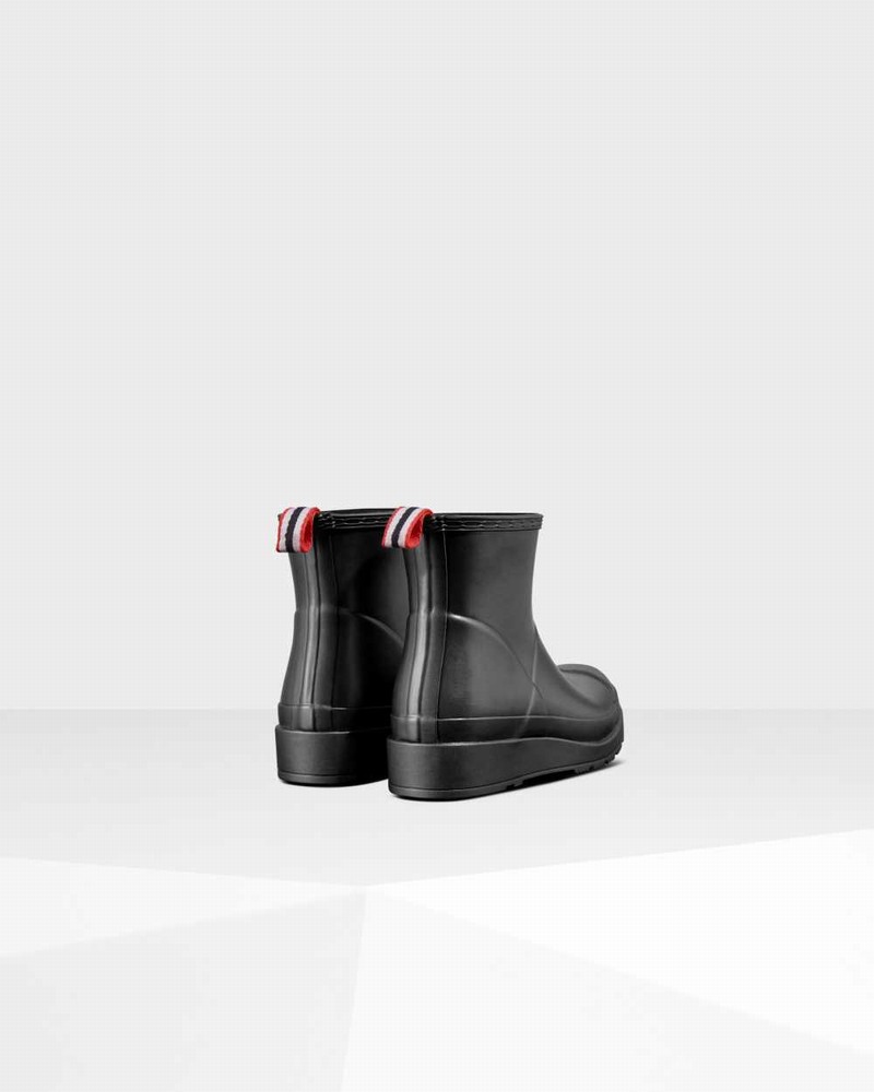 Galochas Hunter Original Play Short Pearlized Mid-Calf Feminino Pretas | 78653948