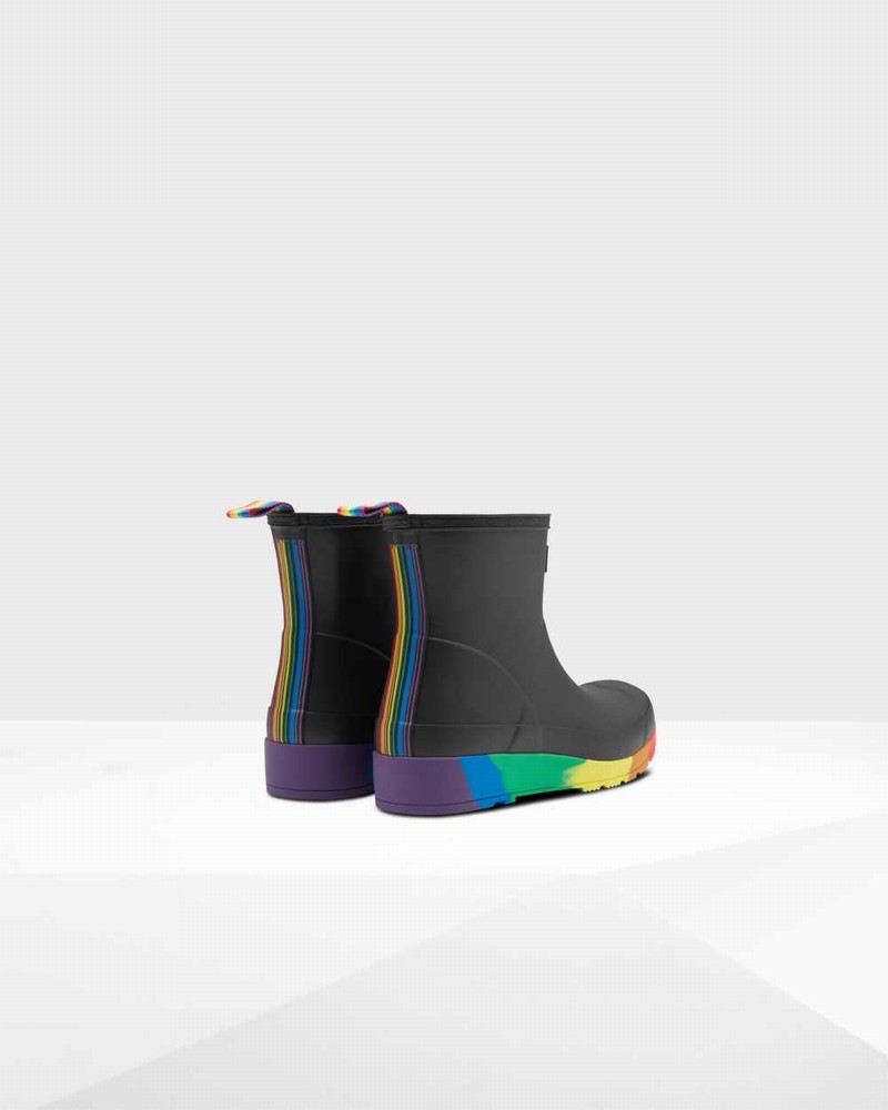 Galochas Hunter Original Pride Play Flatform Mid-Calf Feminino Pretas | 229101117