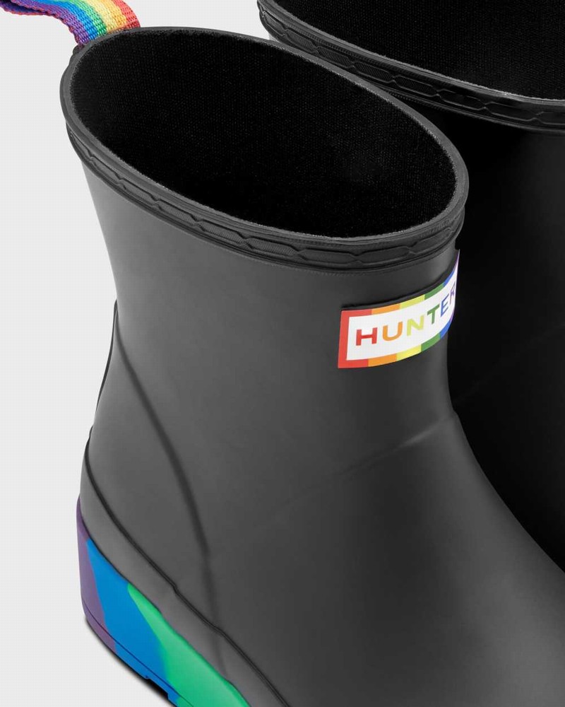 Galochas Hunter Original Pride Play Flatform Mid-Calf Feminino Pretas | 229101117