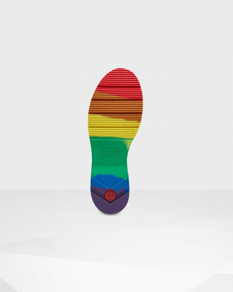 Galochas Hunter Original Pride Play Heeled Masculino Branco | 839626686