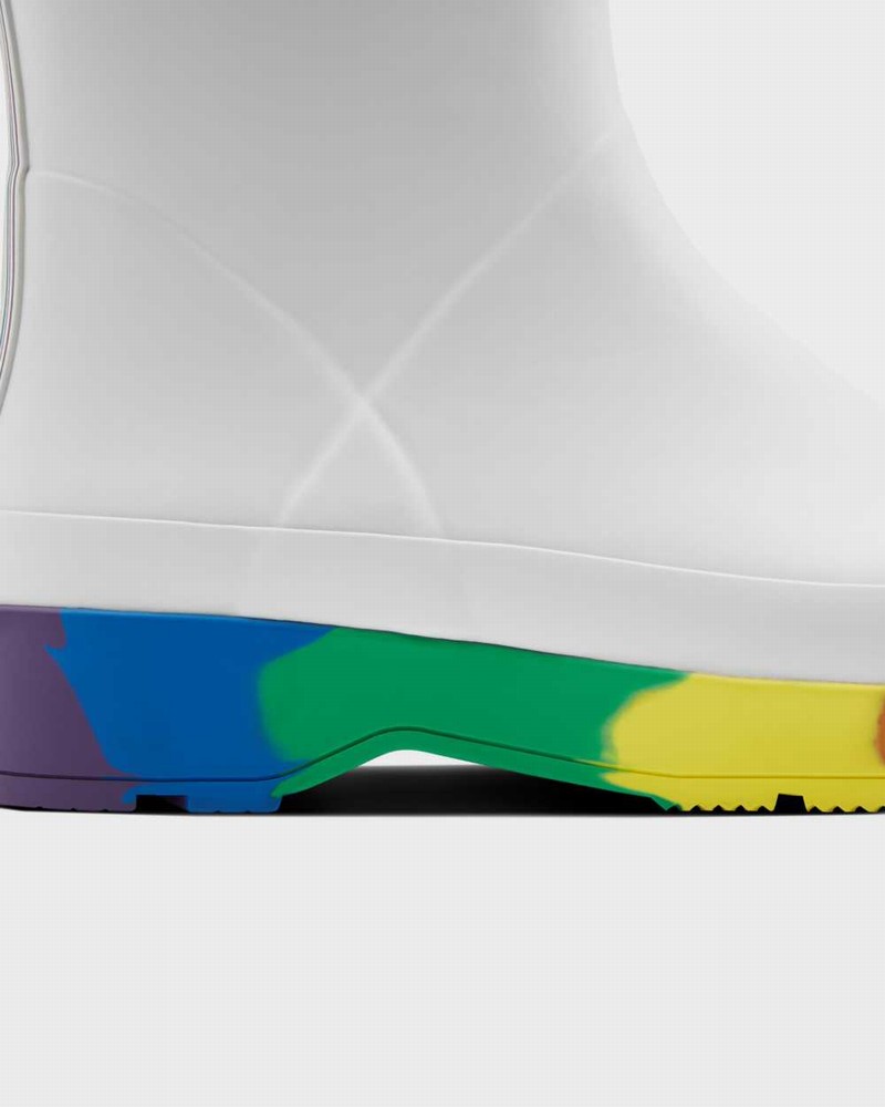 Galochas Hunter Original Pride Play Heeled Masculino Branco | 839626686