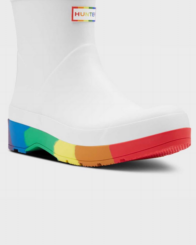 Galochas Hunter Original Pride Play Heeled Masculino Branco | 839626686