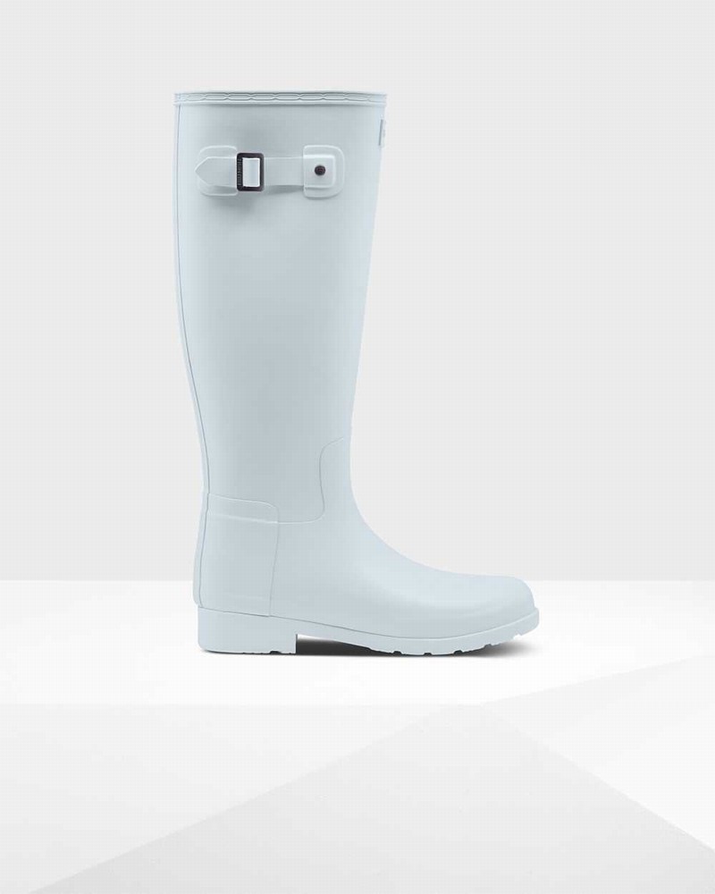 Galochas Hunter Original Refined Tall Feminino Branco | 301454688