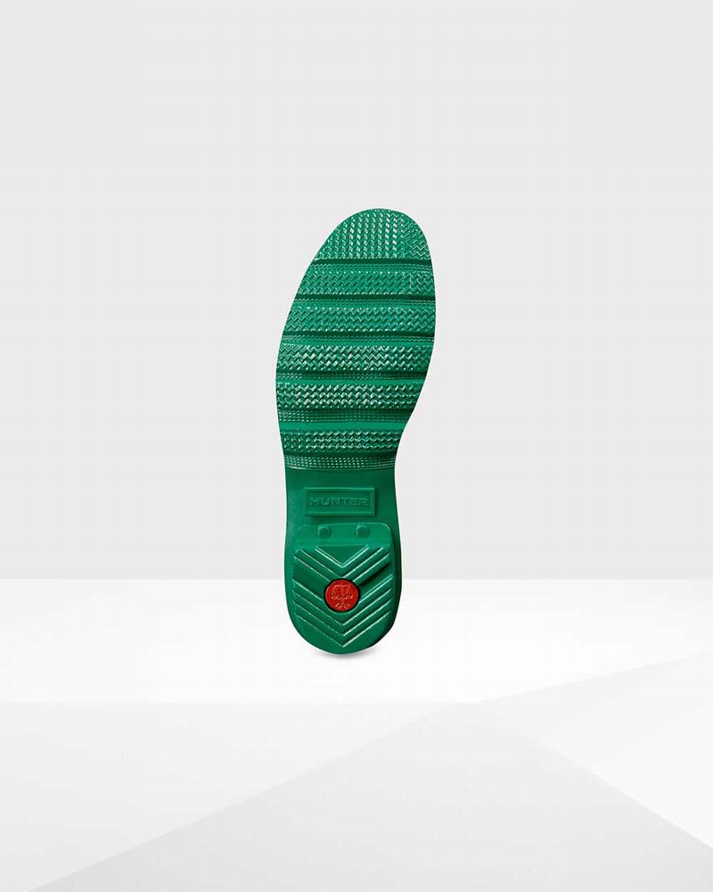 Galochas Hunter Original Short Back Adjustable Feminino Verdes | 396030061
