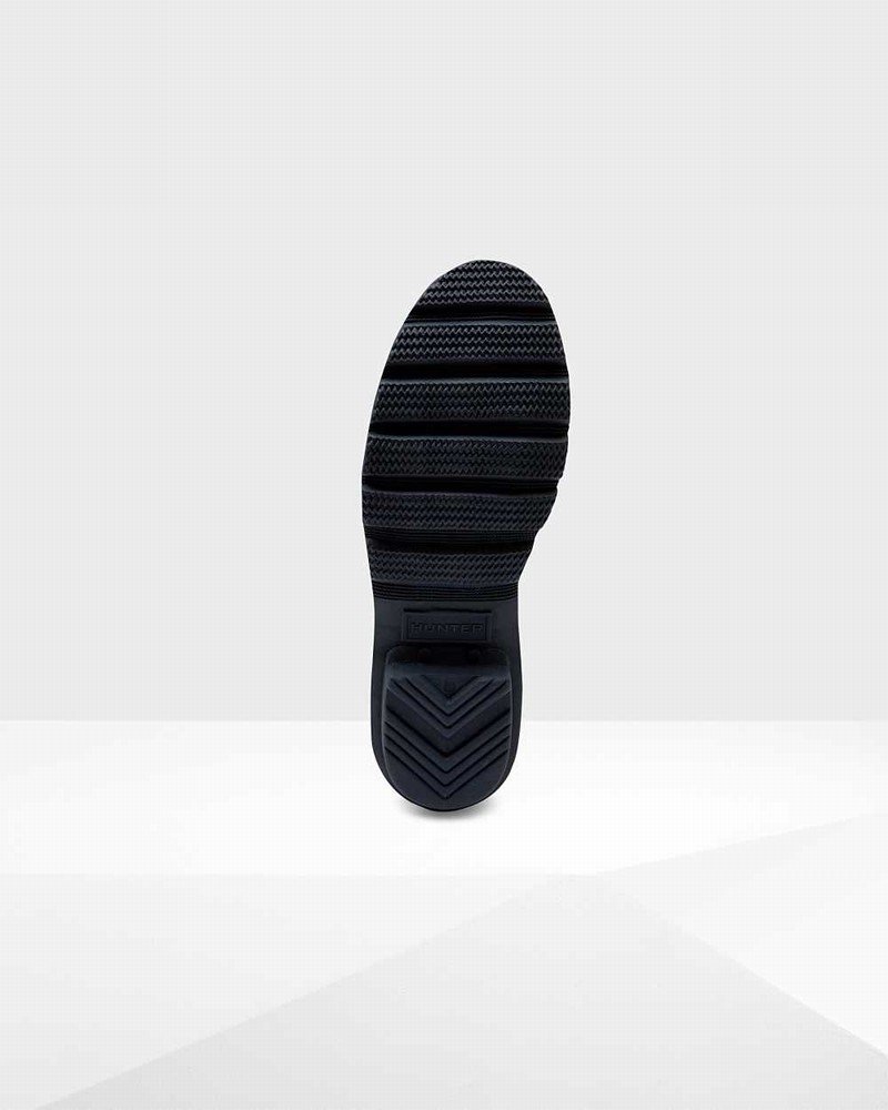 Galochas Hunter Original Short Back Adjustable Feminino Azul Marinho | 102591087