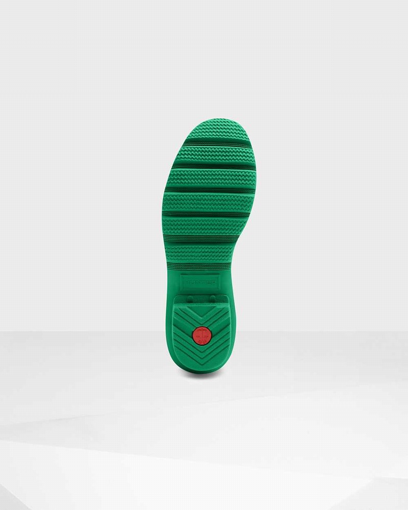 Galochas Hunter Original Short Back Adjustable Feminino Verdes | 246067158