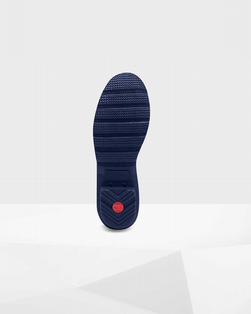 Galochas Hunter Original Short Back Adjustable Feminino Azul Marinho | 696539662