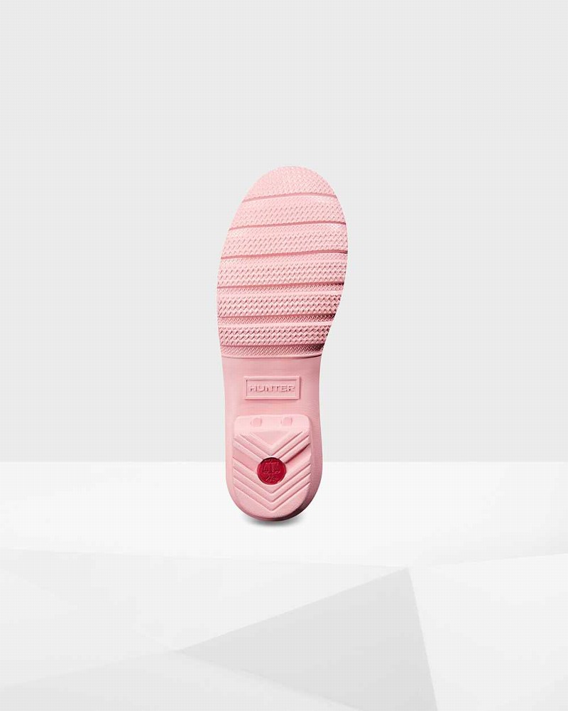 Galochas Hunter Original Short Mid-Calf Feminino Rosa | 243494908