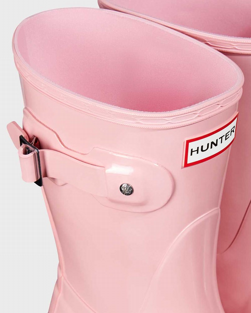 Galochas Hunter Original Short Mid-Calf Feminino Rosa | 243494908