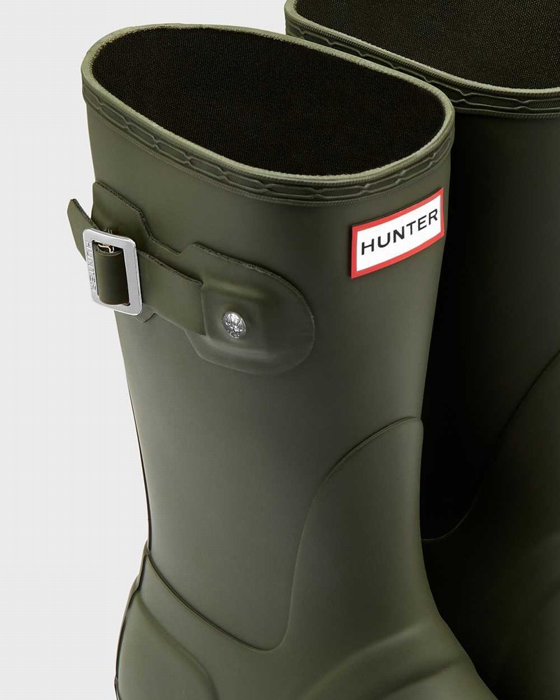 Galochas Hunter Original Short Mid-Calf Feminino Verde Oliva | 994771611