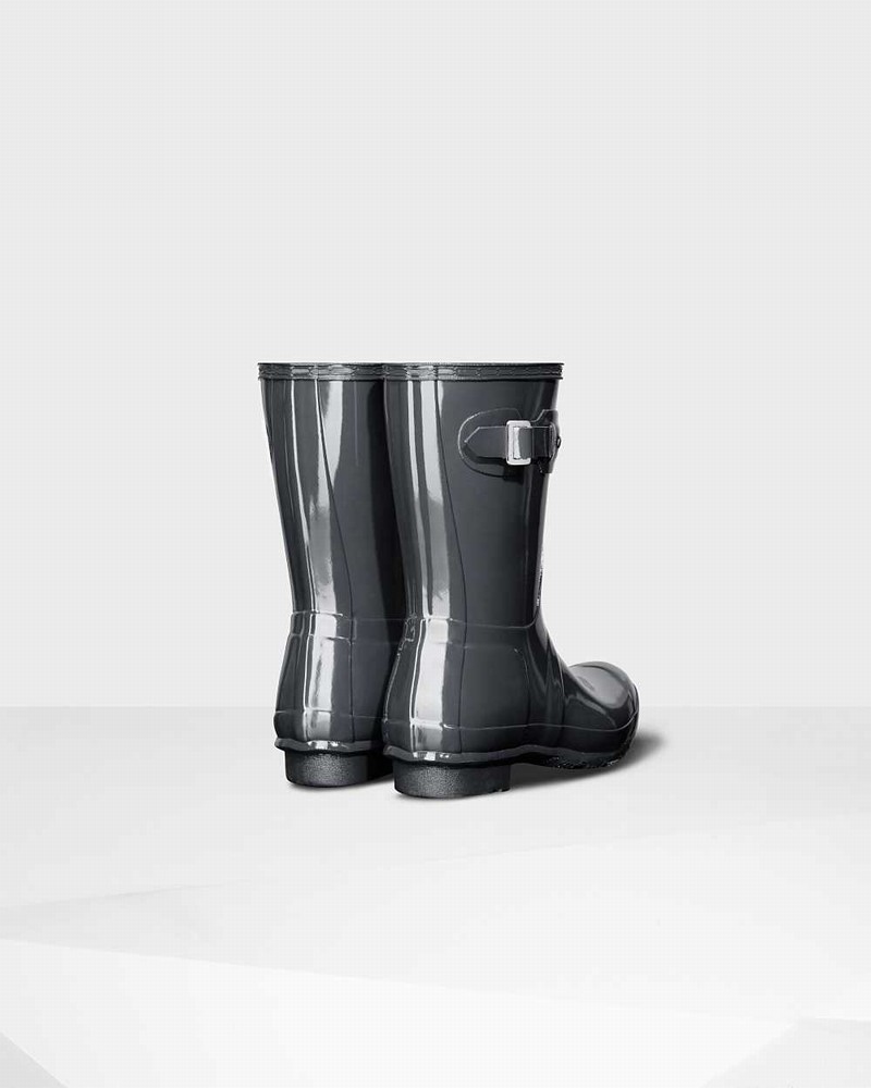 Galochas Hunter Original Short Mid-Calf Feminino Pretas | 244508291