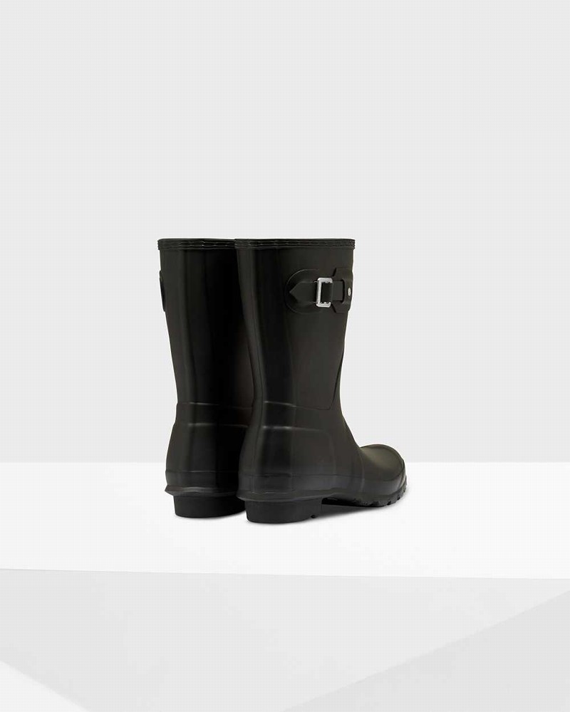 Galochas Hunter Original Short Mid-Calf Feminino Pretas | 95958131