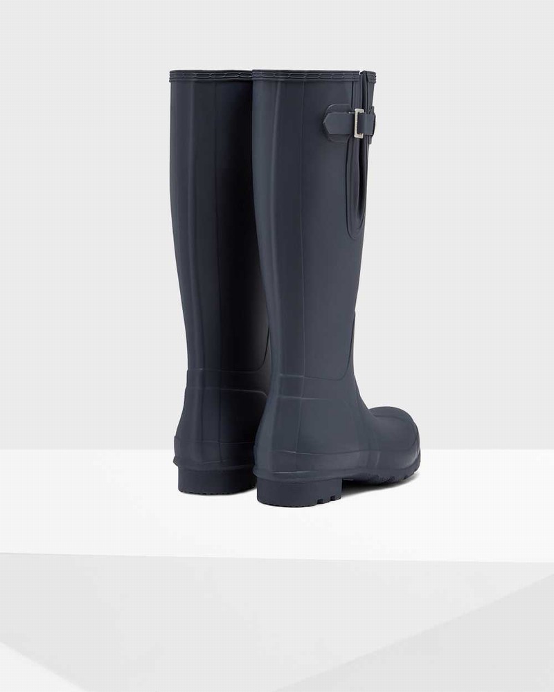 Galochas Hunter Original Side Adjustable Masculino Azul Marinho | 522948159