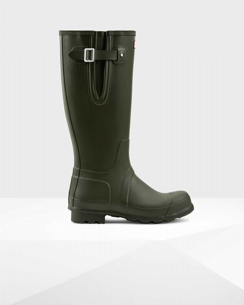 Galochas Hunter Original Side Adjustable Masculino Verde Oliva | 128850764