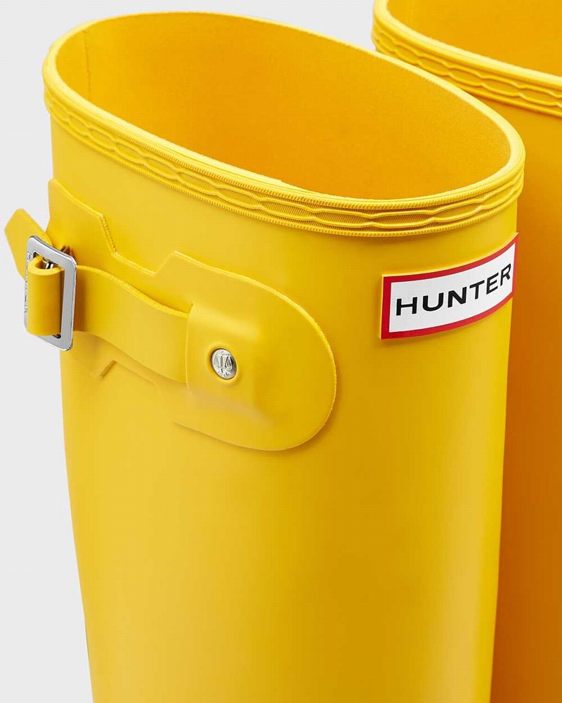 Galochas Hunter Original Tall Feminino Amarelas | 515361946