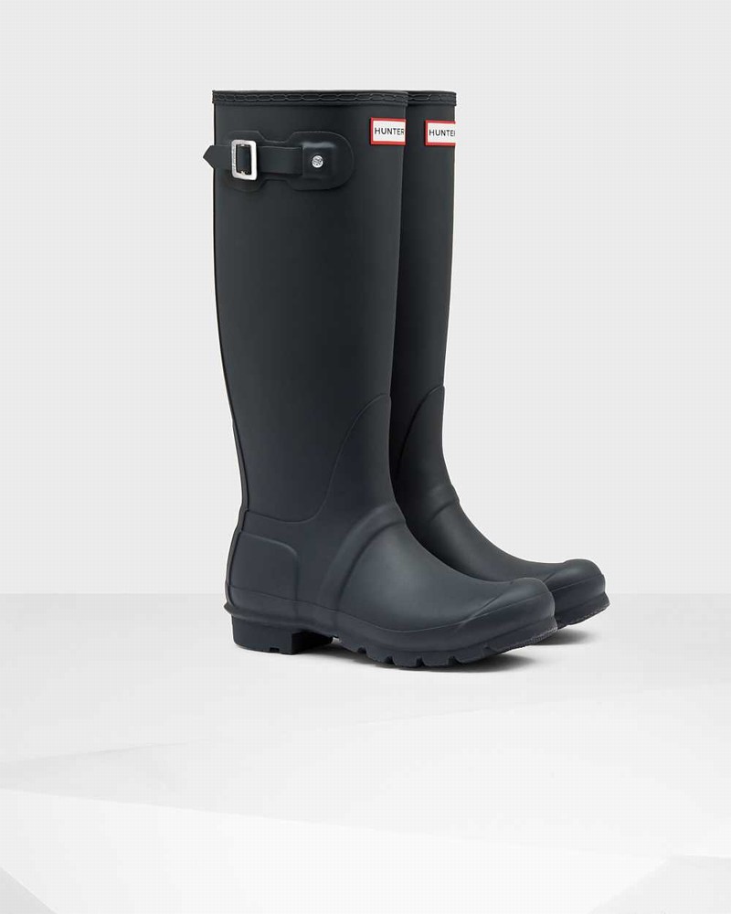 Galochas Hunter Original Tall Feminino Azul Marinho | 628204584