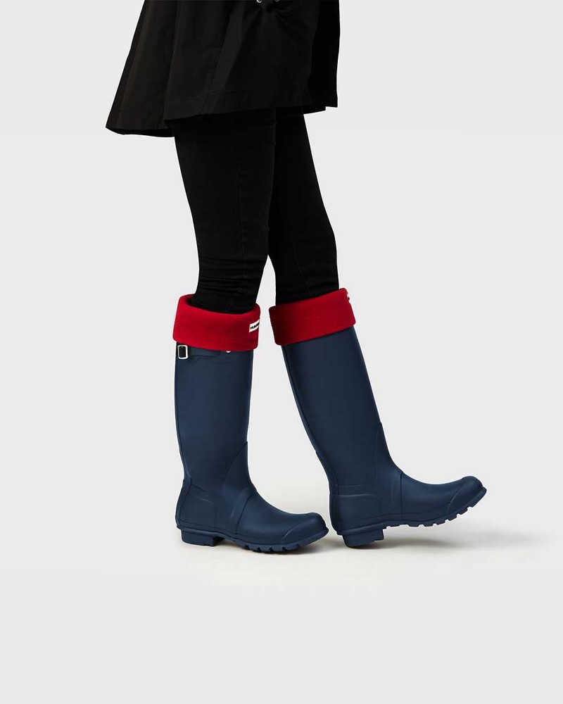 Galochas Hunter Original Tall Feminino Azul Marinho | 628204584