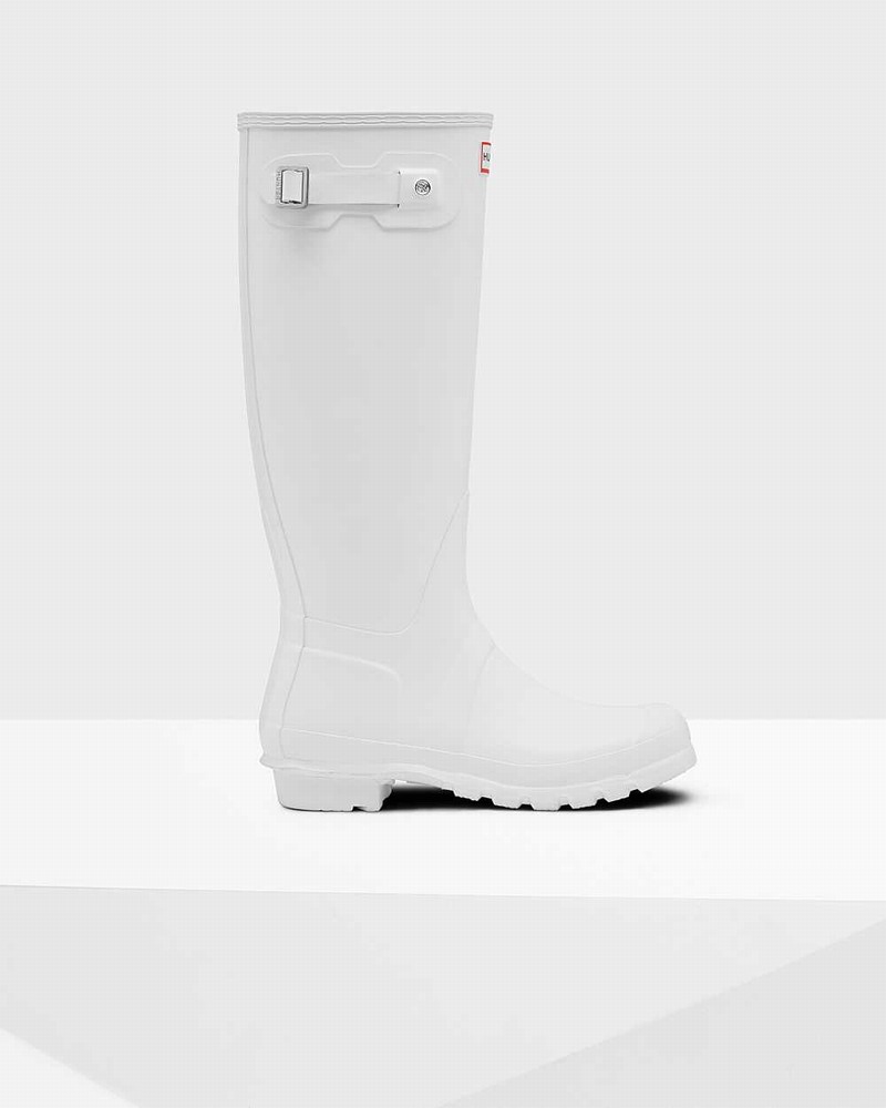 Galochas Hunter Original Tall Feminino Branco | 162200295