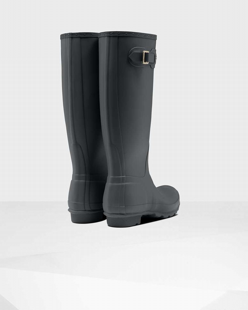 Galochas Hunter Original Tall Feminino Cinzentas | 920236650