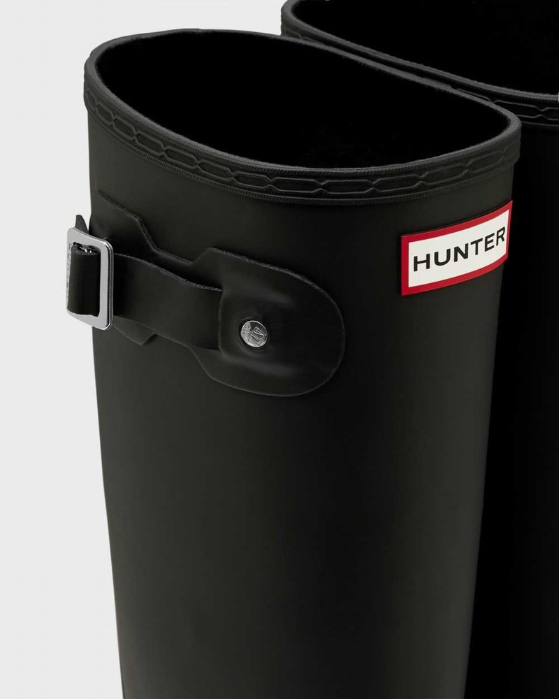Galochas Hunter Original Tall Feminino Pretas | 116413355